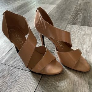 Calvin Klein heeled sandals